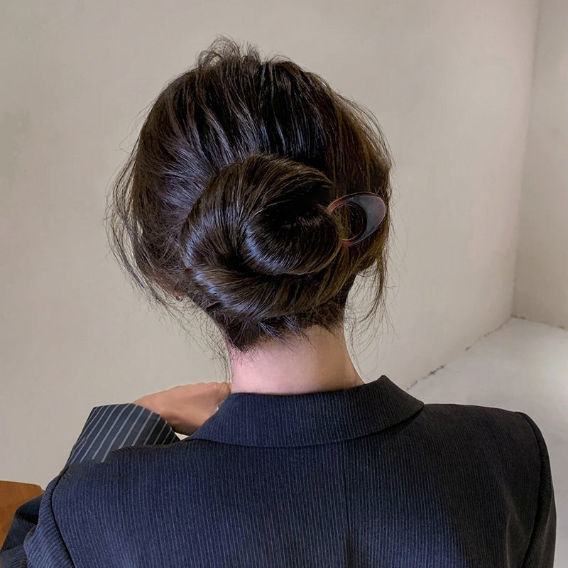 Fashion Back Head Bun Lazy Updo Gadget Hair Comb Hairpin