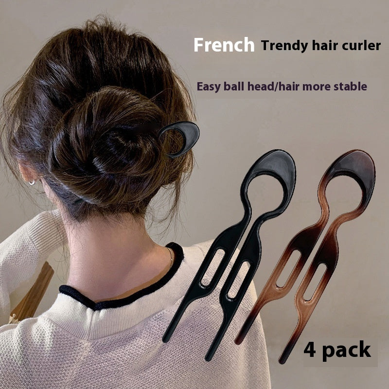 Fashion Back Head Bun Lazy Updo Gadget Hair Comb Hairpin