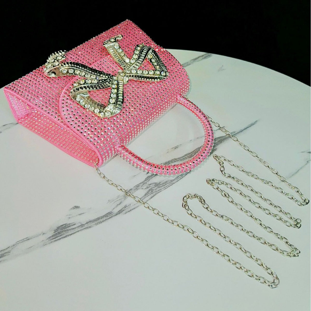 Rhinestone Banquet Full Diamond Shoulder Crossbody Women's Bag