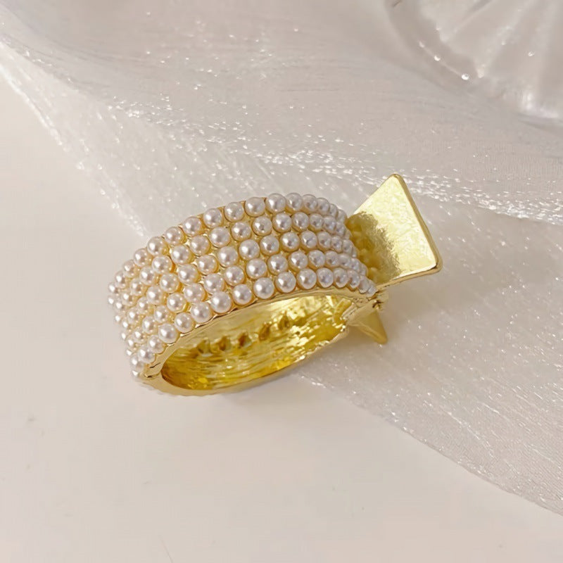 Rhinestone Anti-sagging Fixed Gadget Back Head Small Hair Clip